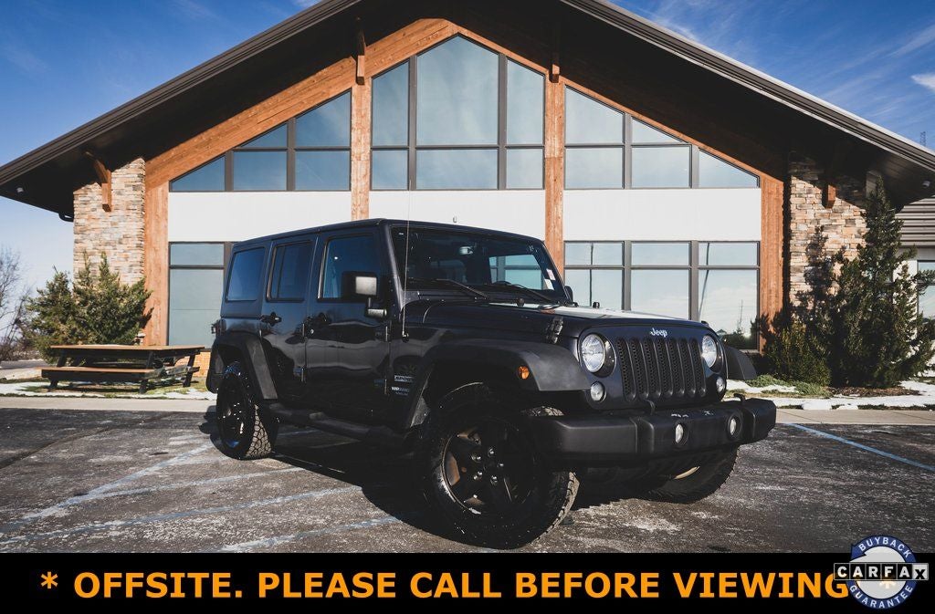 2016 Jeep Wrangler Unlimited Sport