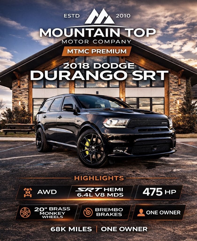2018 Dodge Durango SRT