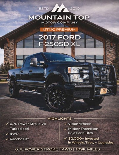 2017 Ford F-250SD XL