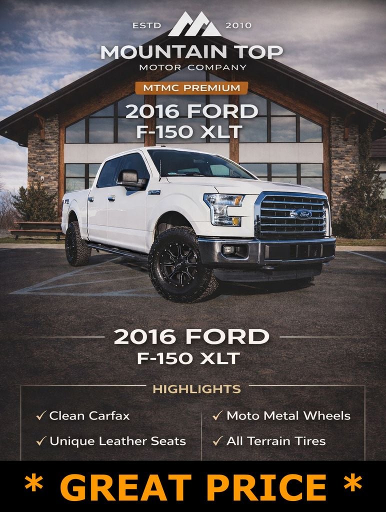 2016 Ford F-150 XLT