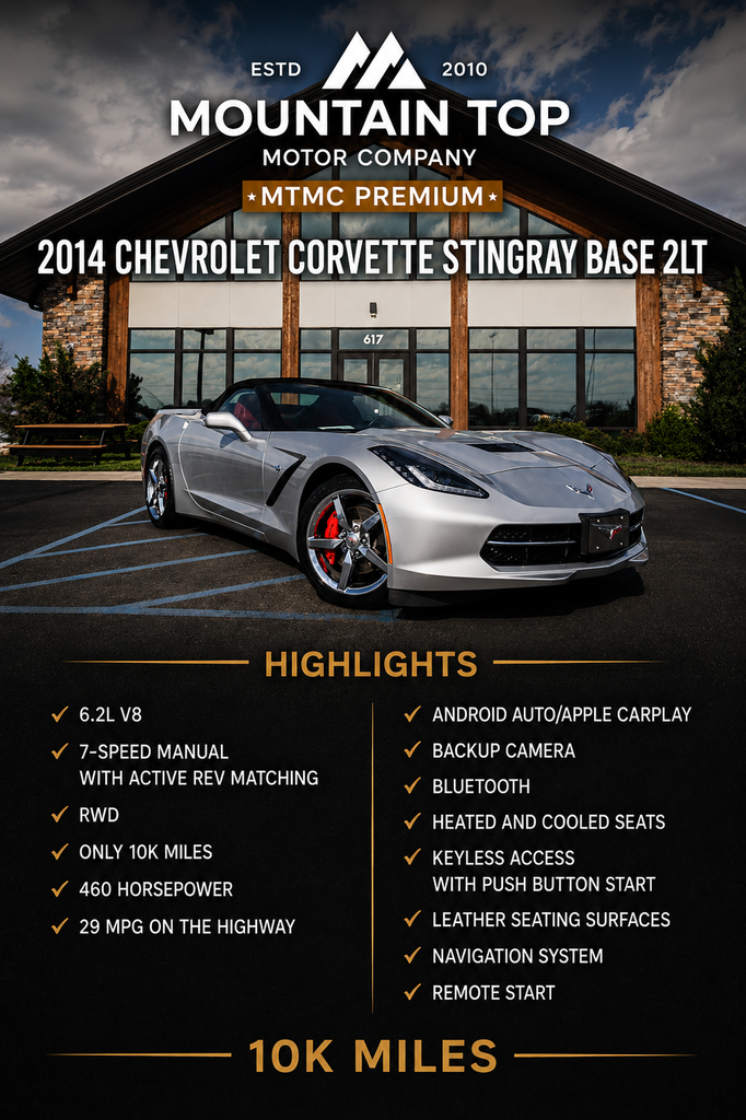 2014 Chevrolet Corvette Stingray Convertible's photo