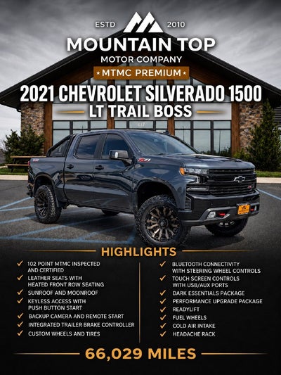 2021 Chevrolet Silverado 1500 LT Trail Boss
