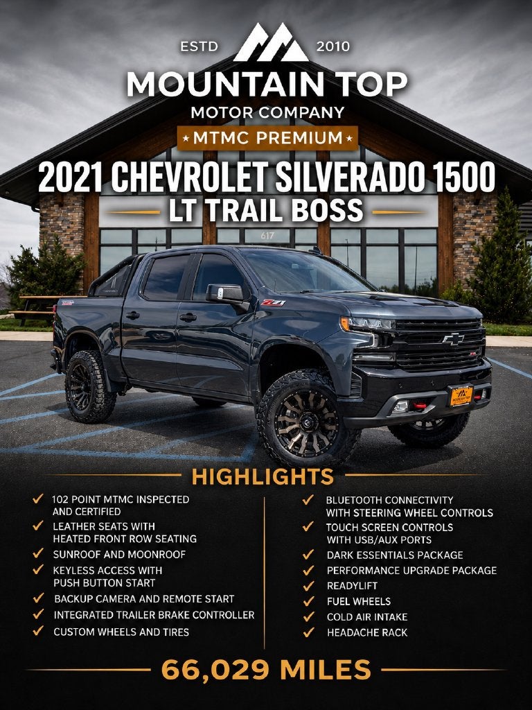 2021 Chevrolet Silverado 1500 LT Trail Boss
