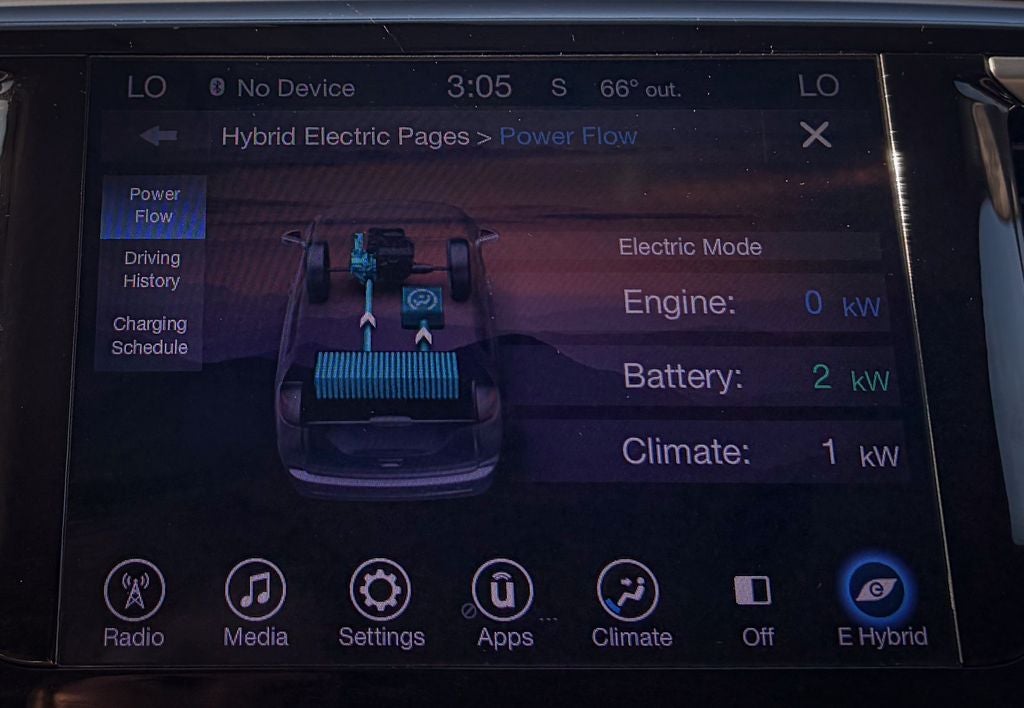 2017 Chrysler Pacifica Hybrid Touring Plus