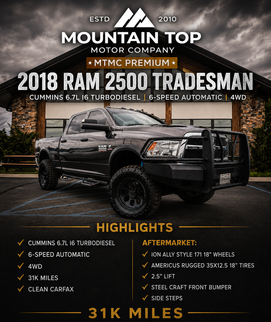 2018 RAM 2500 Tradesman 4X4 Crew Cab SWB's photo