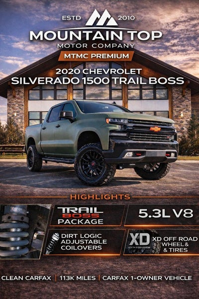 2020 Chevrolet Silverado 1500 LT Trail Boss