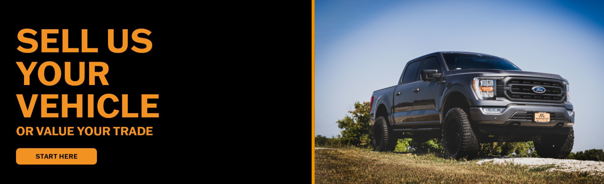 Sell Us Your Vehicle Banner